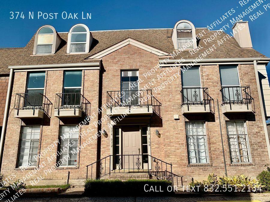 House for rent at 374 N Post Oak Lane, Houston, TX 77024