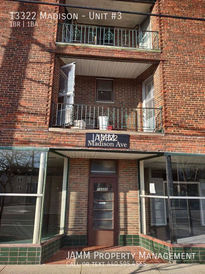 Apartment for rent at 13322 Madison #3, Lakewood, OH 44107