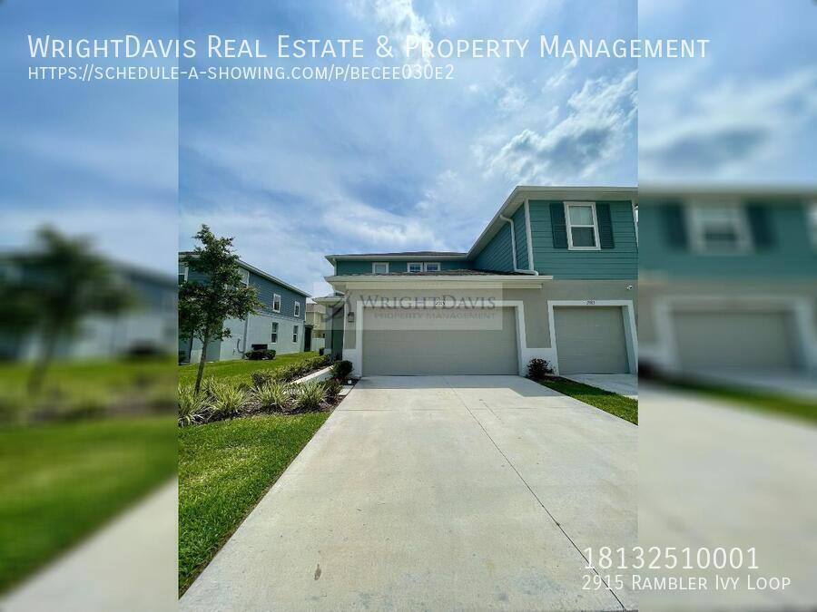 Townhouse for rent at 2915 Rambler Ivy Loop, Brandon, FL 33510