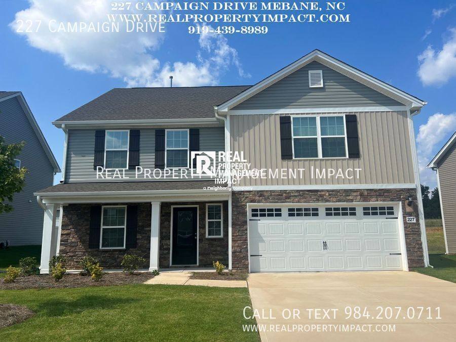 House for rent at 227 Campaign Dr, Mebane, NC 27302