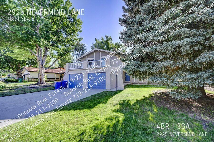 House for rent at 2925 Nevermind Lane, Colorado Springs, CO 80917