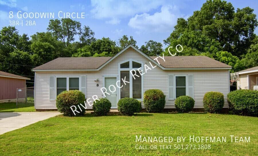 House for rent at 8 Goodwin Circle, North Little Rock, AR 72117