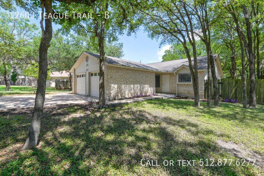 Apartment for rent at 12603 Teague Trail #B, Austin, TX 78729