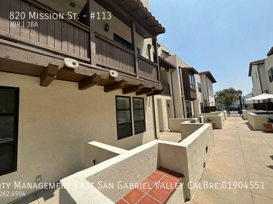 Condo for rent at 820 Mission St #113, South Pasadena, CA 91030