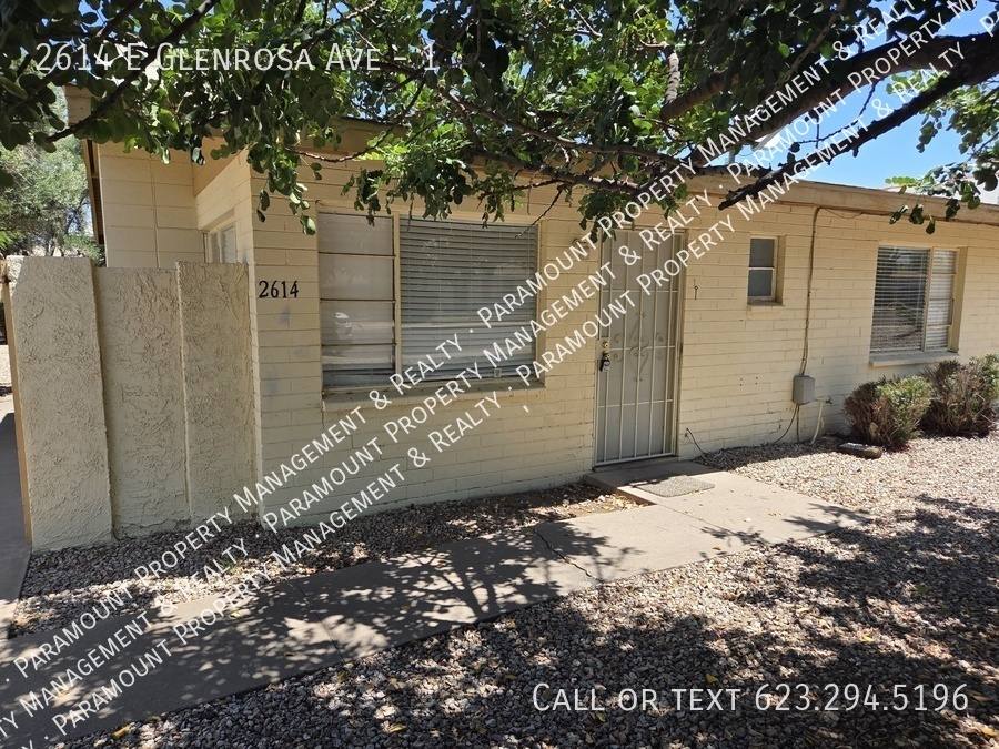 Apartment for rent at 2614 E Glenrosa Ave #1, Phoenix, AZ 85016