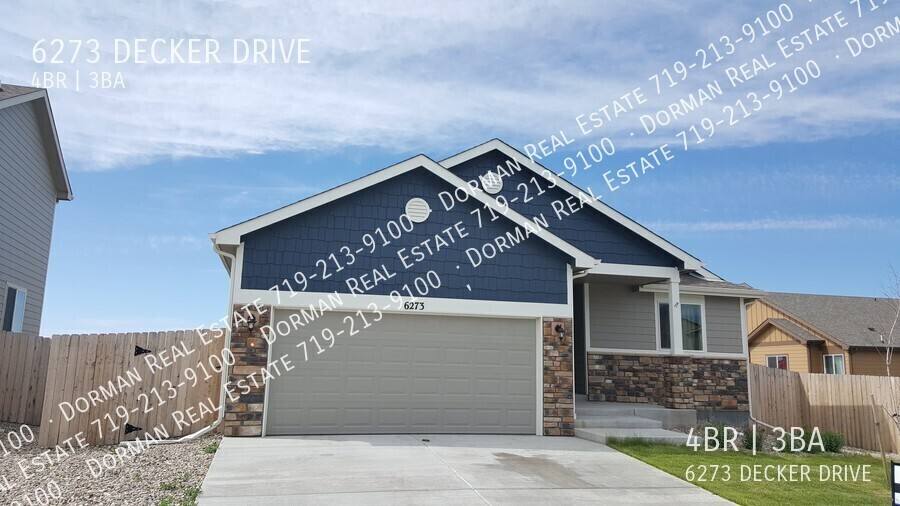 House for rent at 6273 Decker Dr, Colorado Springs, CO 80925
