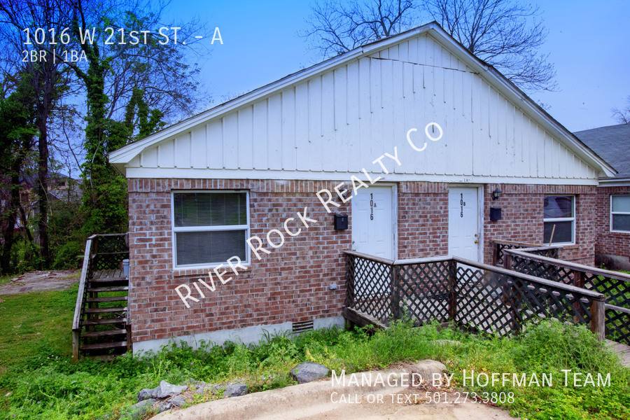 Townhouse for rent at 1016 W 21st St #A, Little Rock, AR 72206