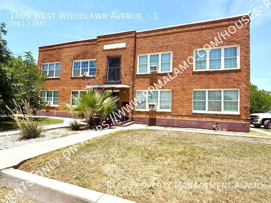Apartment for rent at 1409 W Woodlawn Ave #1, San Antonio, TX 78201