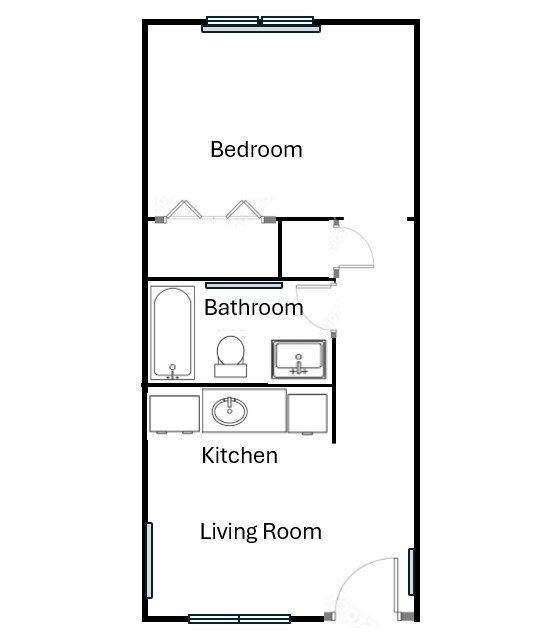Apartment for rent at 2800 30th St #15, Des Moines, IA 50310