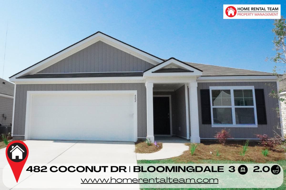 House for rent at 482 Coconut Dr, Bloomingdale, GA 31302