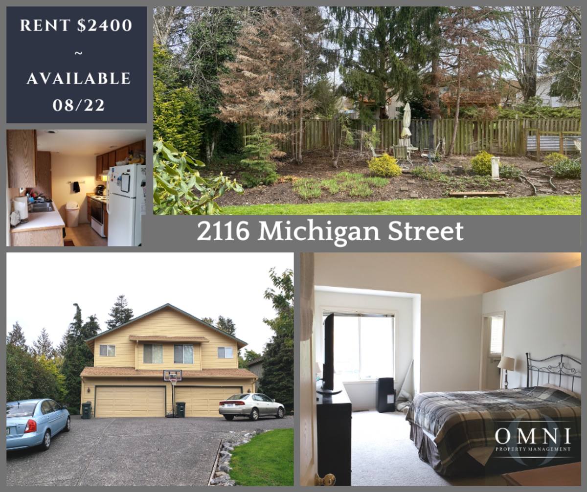 Apartment for rent at 2114 & 2116 Michigan St, Bellingham, WA 98229