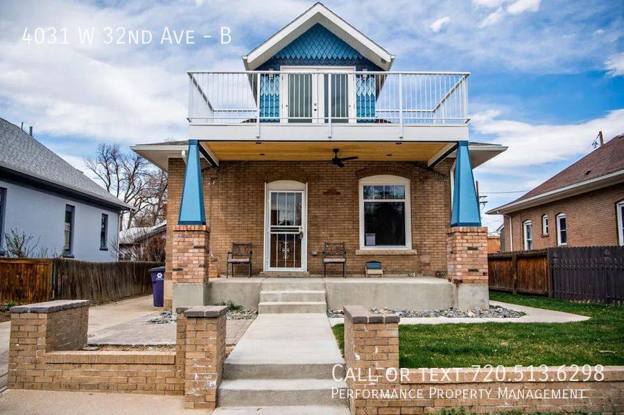Apartment for rent at 4031 W 32nd Ave #B, Denver, CO 80212