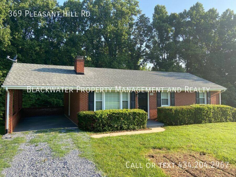 House for rent at 369 Pleasant Hill Rd, Lynchburg, VA 24501