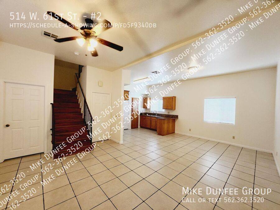Apartment for rent at 514 W 61st St #2, Los Angeles, CA 90044