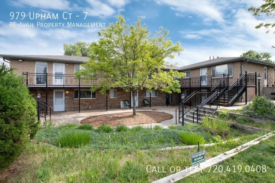 Apartment for rent at 979 Upham Court #7, Denver, CO 80214