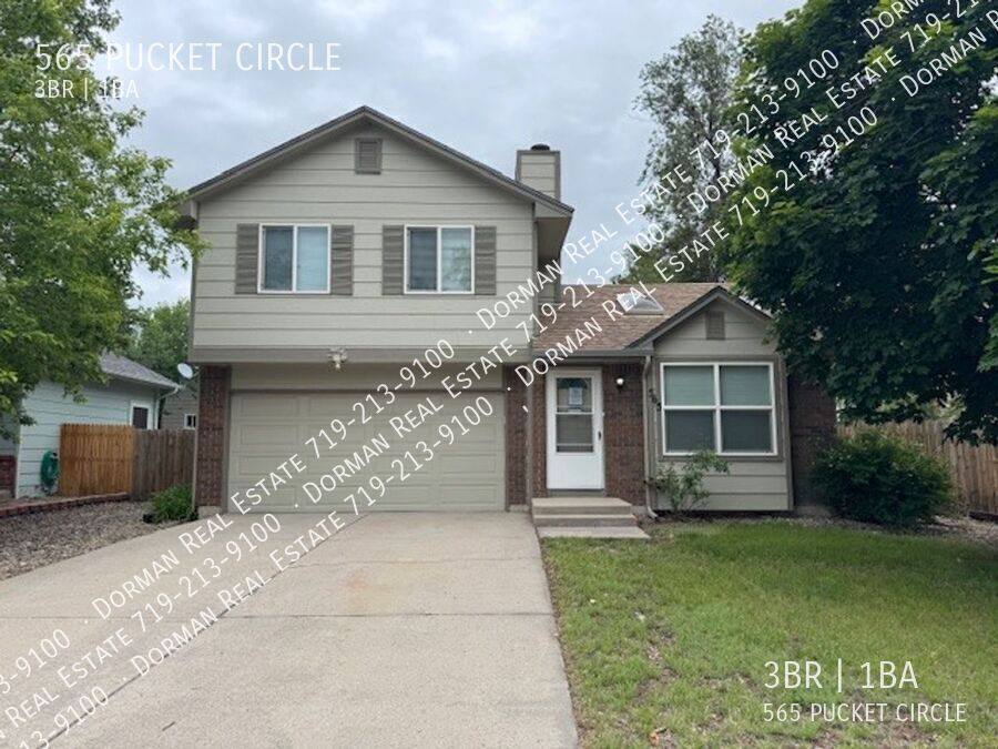 House for rent at 565 Pucket Circle, Colorado Springs, CO 80911