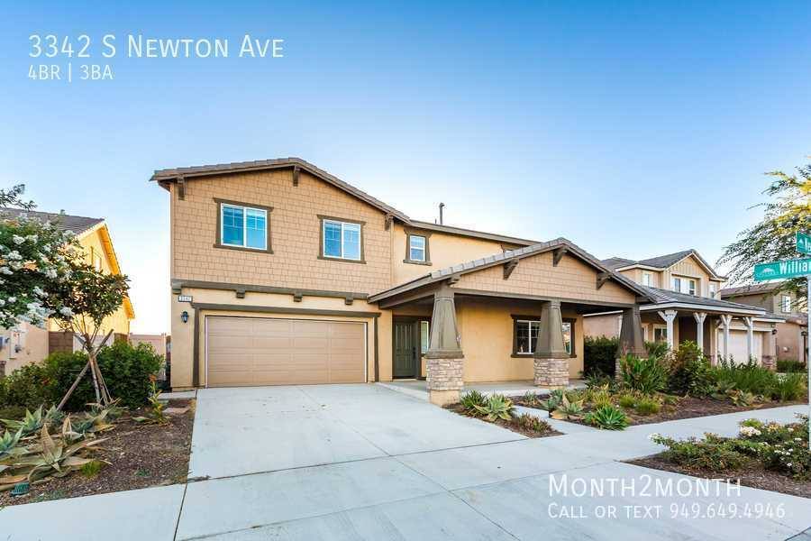 House for rent at 3342 S Newton Ave, Ontario, CA 91761