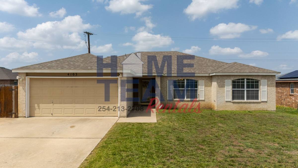 House for rent at 4103 Deputy Dr, Killeen, TX 76549