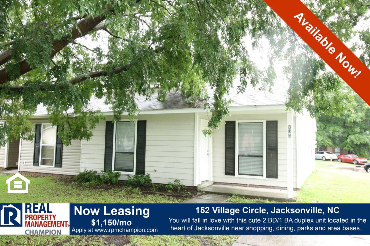 House for rent at 152 Village Circle, Jacksonville, NC 28546