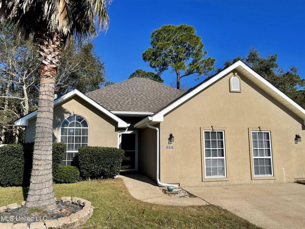 House for rent at 322 Woodcrest Dr, Long Beach, MS 39560