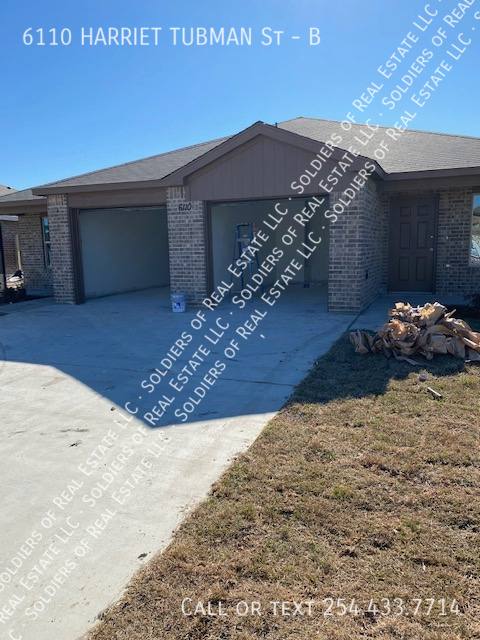Townhouse for rent at 6110 Harriet Tubman St #B, Killeen, TX 76543