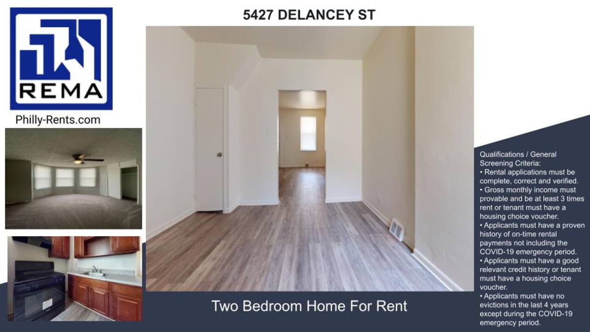 House for rent at 5427 Delancey St, Philadelphia, PA 19143