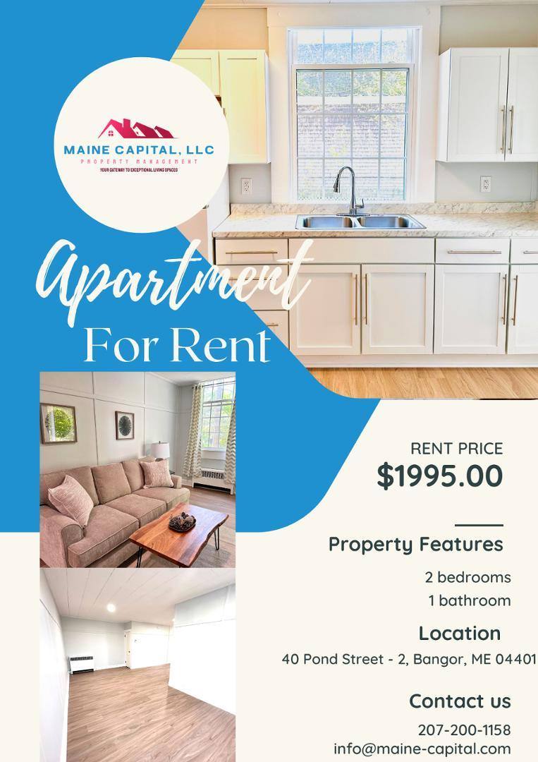 House for rent at 40 Pond St, Bangor, ME 04401