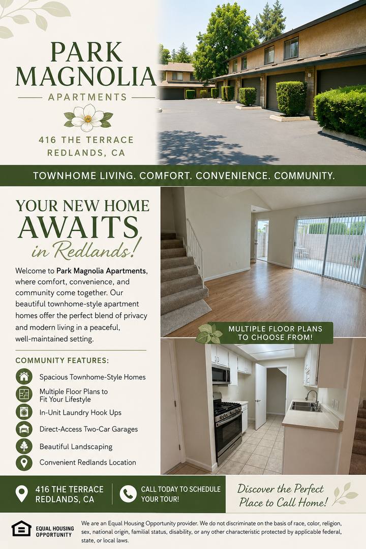 Apartment for rent at 416 The Terrace, Redlands, CA 92374