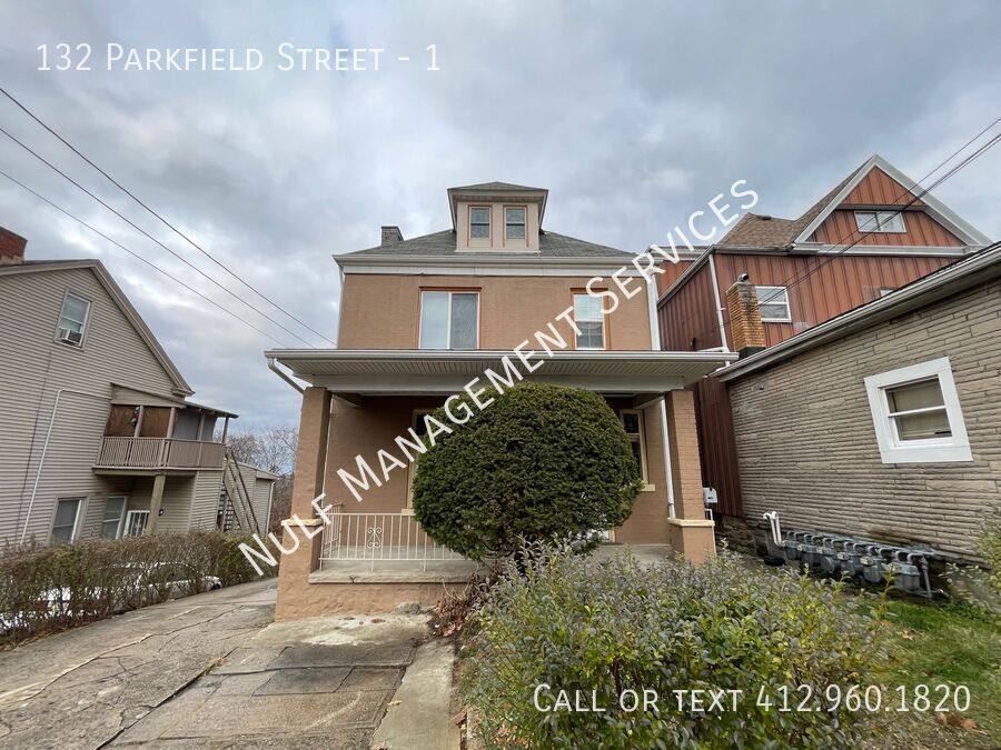 Apartment for rent at 132 Parkfield St #1, Pittsburgh, PA 15210