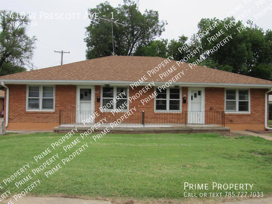 Apartment for rent at 410 W Prescott Ave #1, Salina, KS 67401
