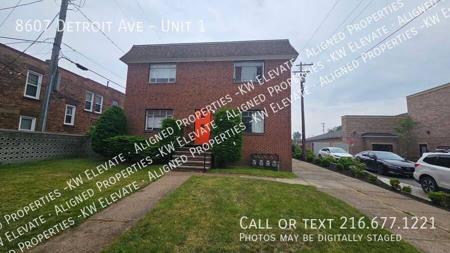 Apartment for rent at 8607 Detroit Ave #1, Cleveland, OH 44102