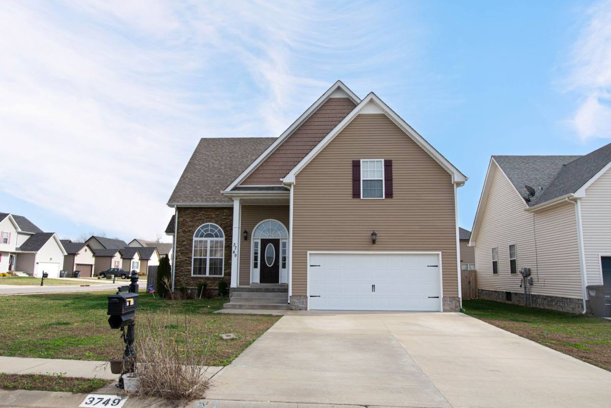 House for rent at 3749 Silver Fox Court, Clarksville, TN 37040