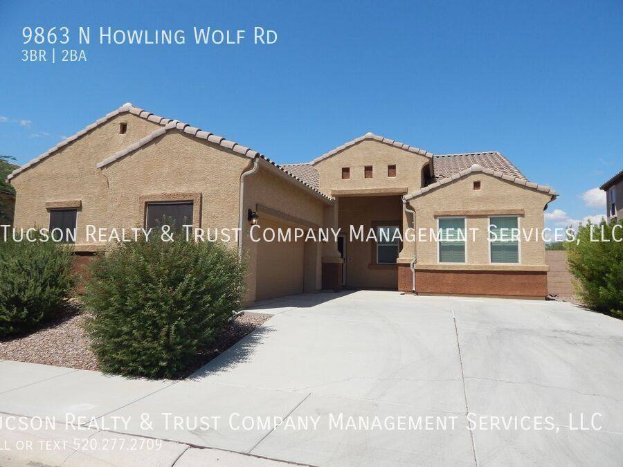 House for rent at 9863 N Howling Wolf Rd, Marana, AZ 85653