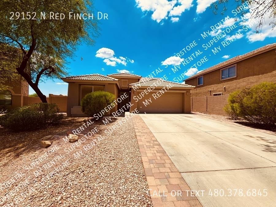 House for rent at 29152 N Red Finch Dr, San Tan Valley, AZ 85143