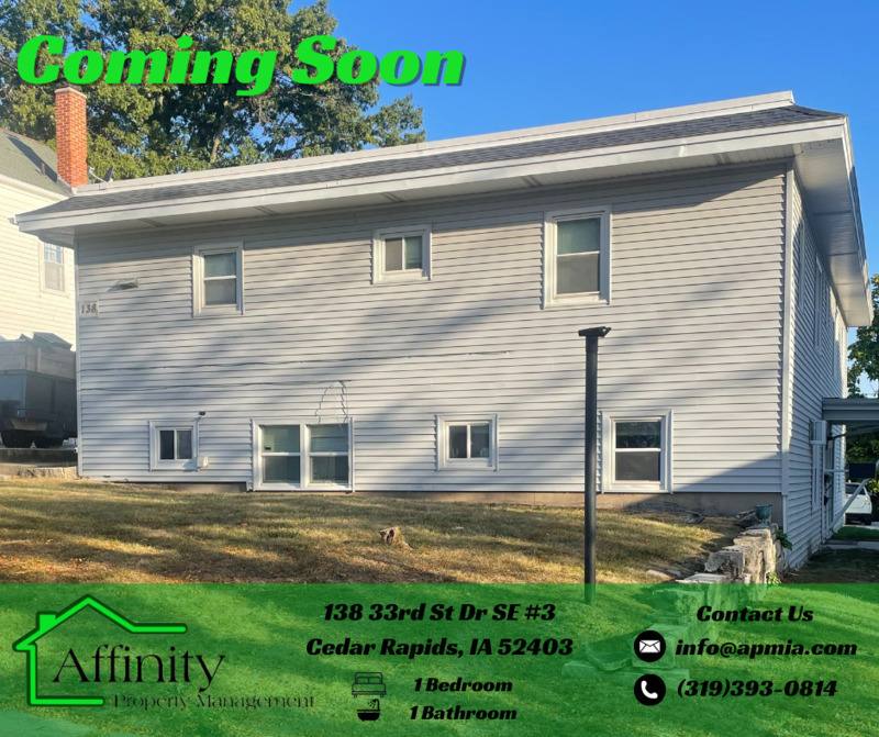 Apartment for rent at 138 33rd St Dr SE #3, Cedar Rapids, IA 52403