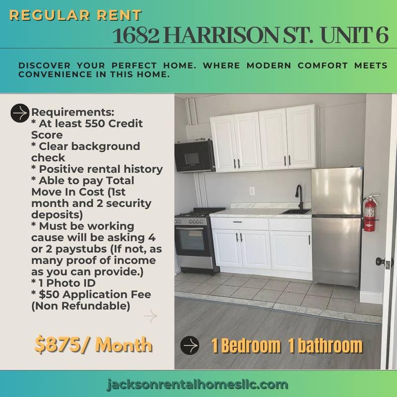 Apartment for rent at 1682 Harrison St #6, Philadelphia, PA 19124