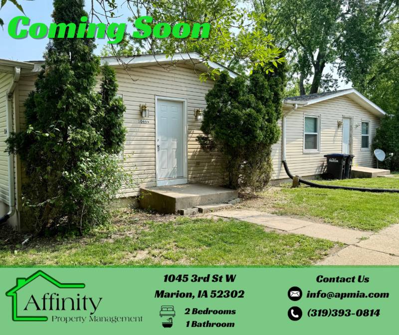 Apartment for rent at 1045 3rd St W, Marion, IA 52302