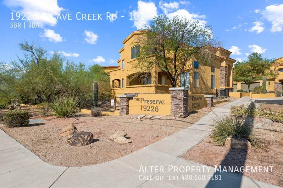 Townhouse for rent at 19226 N Cave Creek Rd #101, Phoenix, AZ 85024