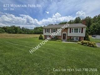 House for rent at 873 Mountain Pass Rd, Blue Ridge, VA 24064