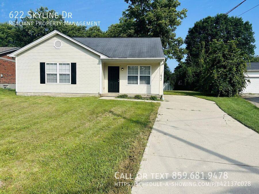 House for rent at 622 Skyline Dr, Florence, KY 41042