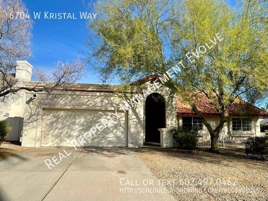 House for rent at 6704 W Kristal Way, Glendale, AZ 85308