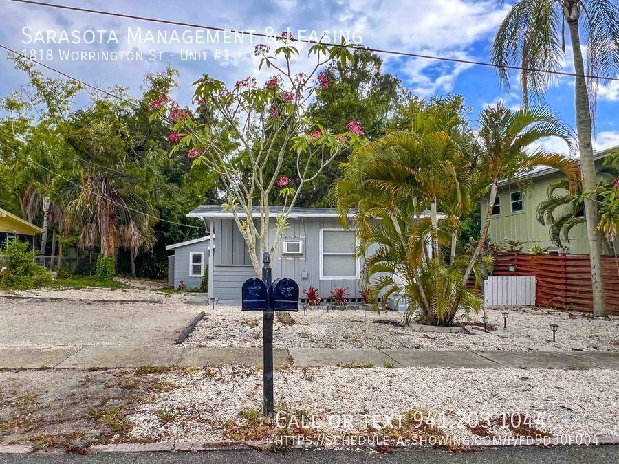 Apartment for rent at 1818 Worrington St #1, Sarasota, FL 34231