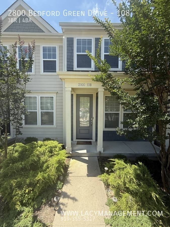 Townhouse for rent at 2800 Bedford Green Dr #108, Raleigh, NC 27604