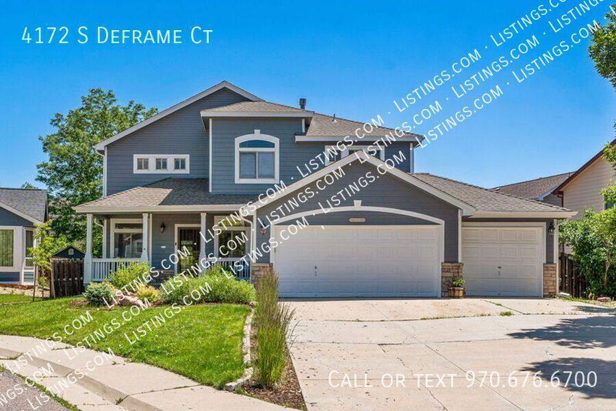House for rent at 4172 S Deframe Court, Morrison, CO 80465