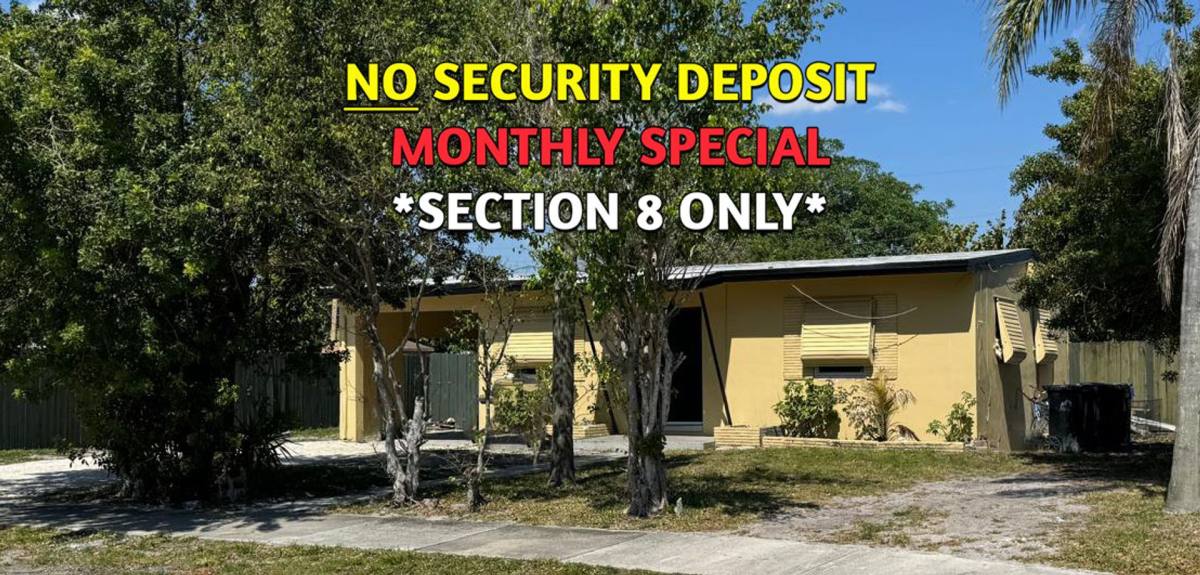 House for rent at 1001 NW 11 Court, Fort Lauderdale, FL 33311