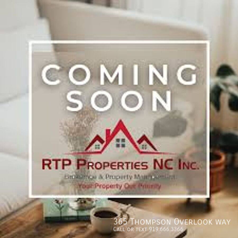 Townhouse for rent at 365 Thompson Overlook Way, Smithfield, NC 27577