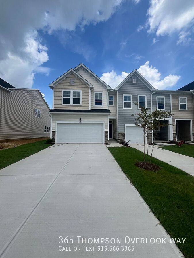 Townhouse for rent at 365 Thompson Overlook Way, Smithfield, NC 27577
