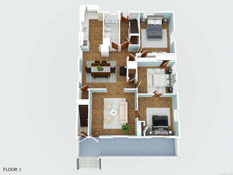 Apartment for rent at 61 Van Den Noort St #1, Putnam, CT 06260