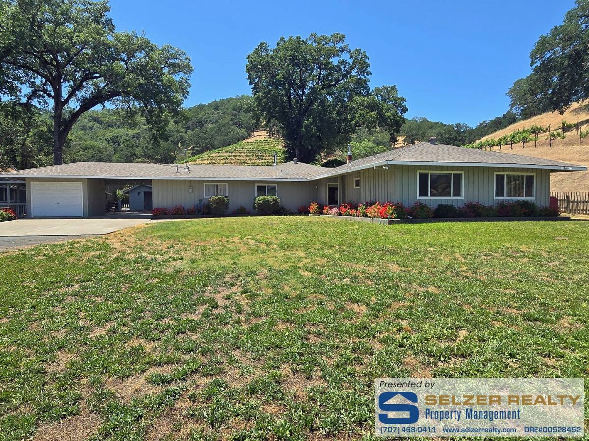 House for rent at 11900 Hewlitt & Sturtevant Rd, Hopland, CA 95449