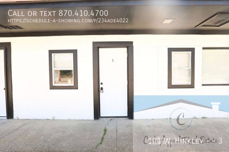 Apartment for rent at 101 W Hinkley #3, Brookland, AR 72417